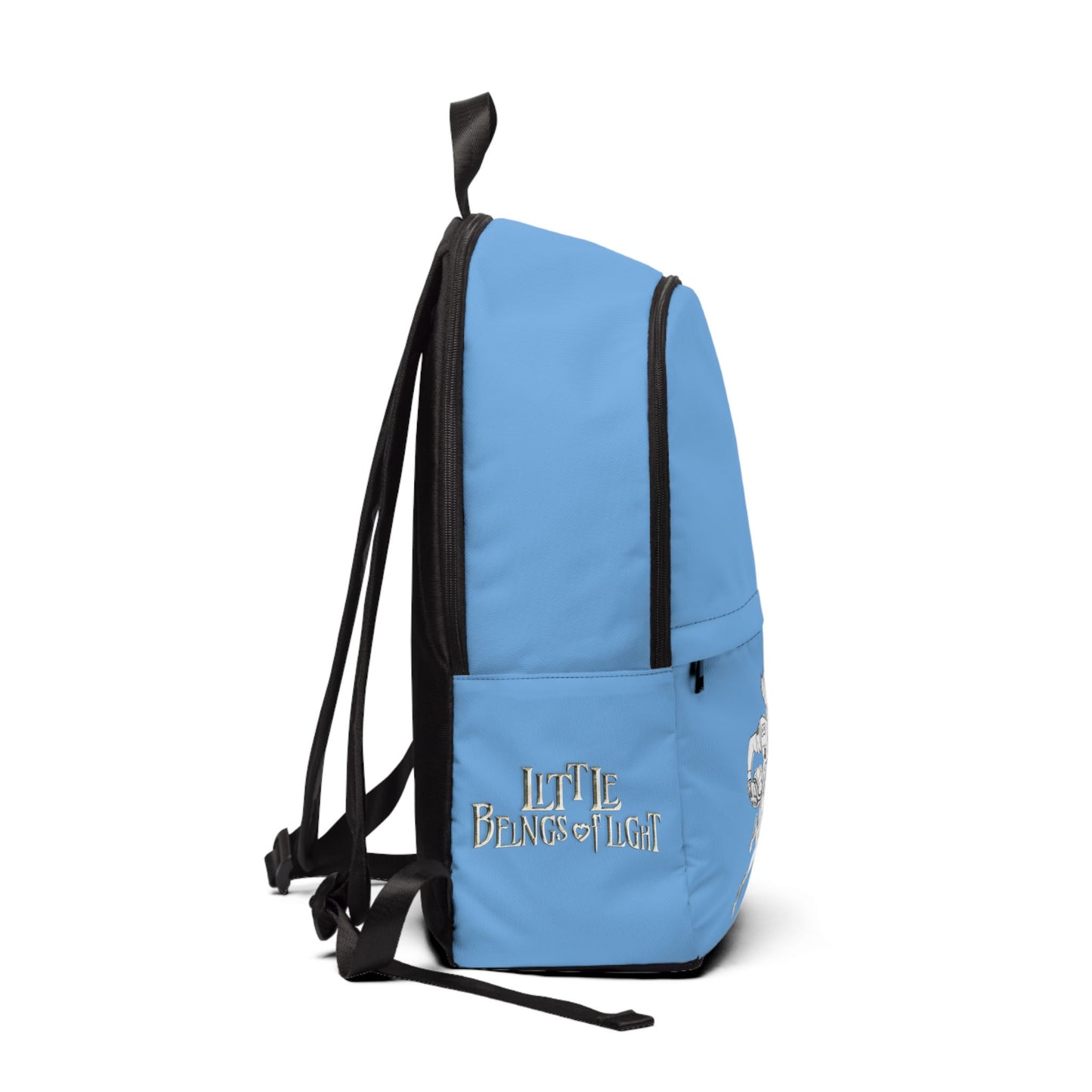 School Backpack -- Blue