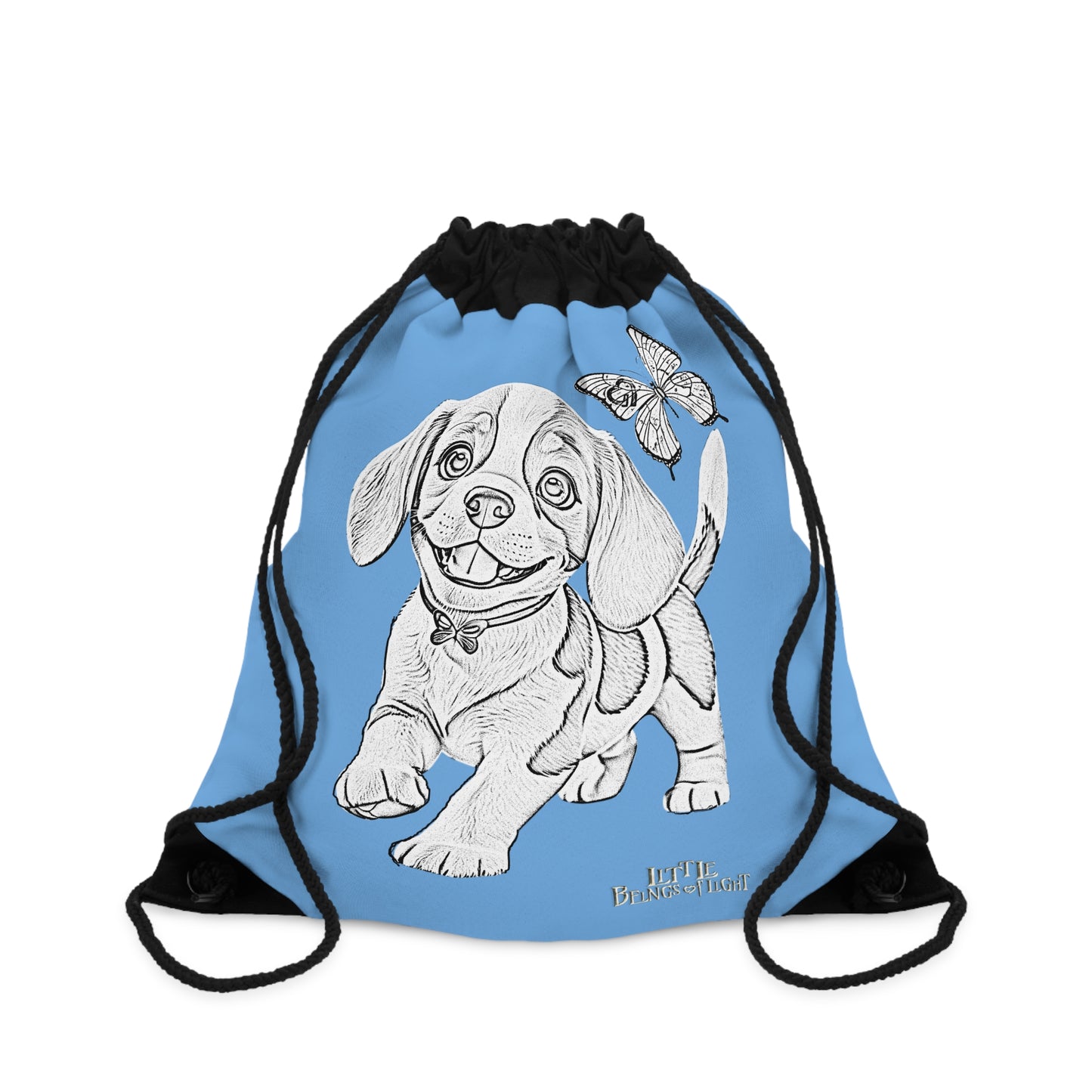 Drawstring Bag -- Lou & Butterfly