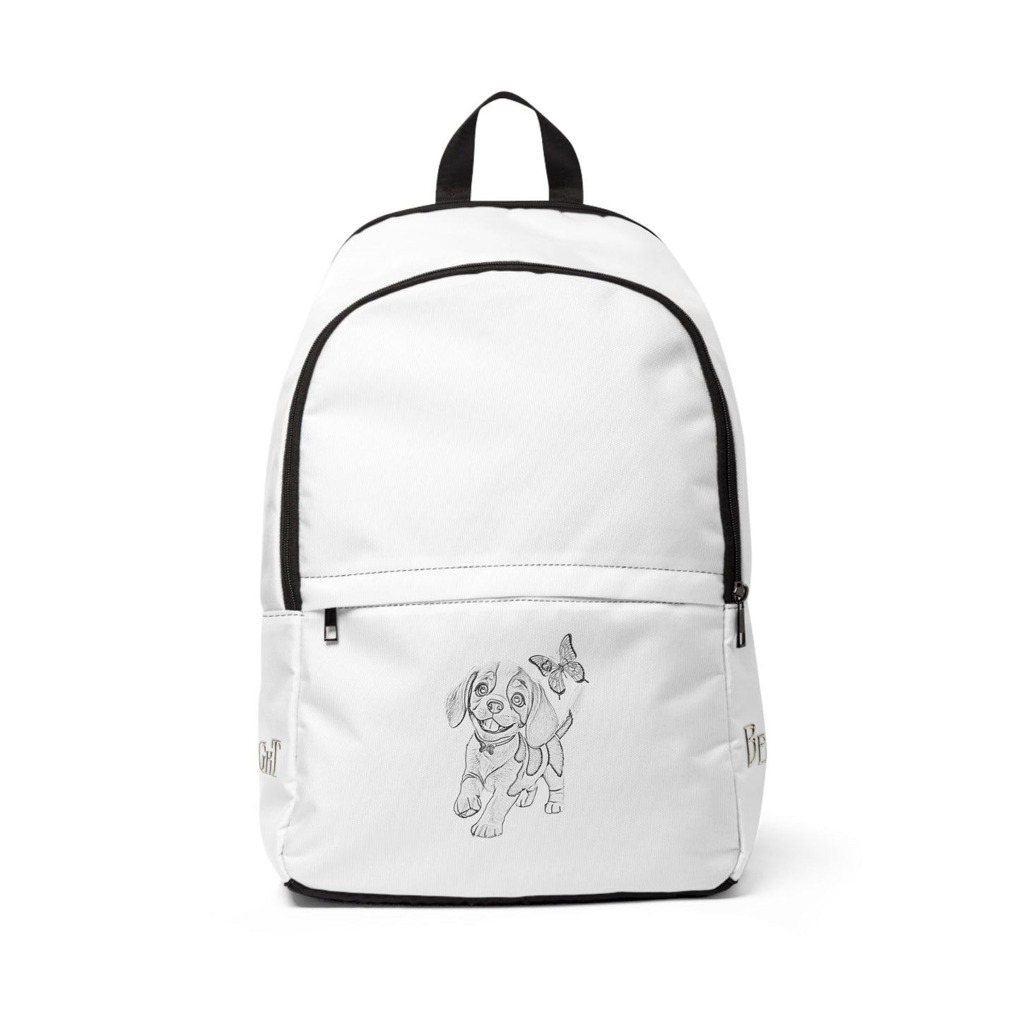 School Backpack -- Lou & Butterfly