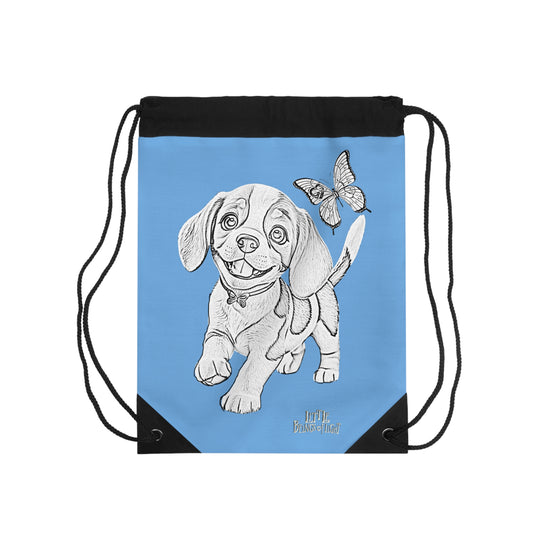 Drawstring Bag -- Lou & Butterfly