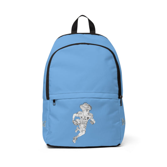 School Backpack -- Blue